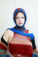 Load image into Gallery viewer, COBALT BLUE, MAROON &amp; PURPLE-BLACK PIERCING BALACLAVA
