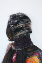 Load image into Gallery viewer, SPACE MARL MULTICOLOUR &amp; CHARCOAL PIERCING BALACLAVA
