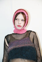 Load image into Gallery viewer, HOT PINK &amp; MAROON PIERCING BALACLAVA
