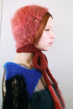 Load image into Gallery viewer, MAROON &amp; BERRY PIERCING BONNET
