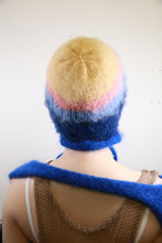 Load image into Gallery viewer, BLUE, YELLOW &amp; PINK PIERCING BONNET
