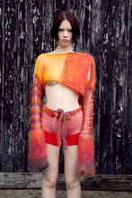 Load image into Gallery viewer, SAN FRANCISCO SUNSET COTTON &amp; MOHAIR NET TOP
