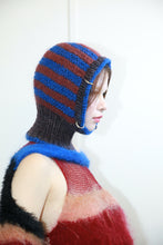 Load image into Gallery viewer, COBALT BLUE, MAROON &amp; PURPLE-BLACK PIERCING BALACLAVA
