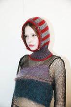 Load image into Gallery viewer, DARK GREY &amp; CLARET PIERCING BALACLAVA
