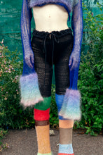 Load image into Gallery viewer, COBALT DREAMS COTTON &amp; MOHAIR NET TOP
