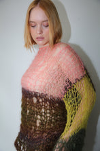 Load image into Gallery viewer, COLOURBLOCK GLITTER JUMPER (CAN BE WORN TWO WAYS)
