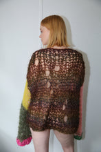 Load image into Gallery viewer, COLOURBLOCK GLITTER JUMPER (CAN BE WORN TWO WAYS)
